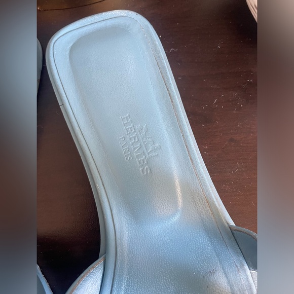 Hermes Oran blue size 35.5 - Picture 3 of 8